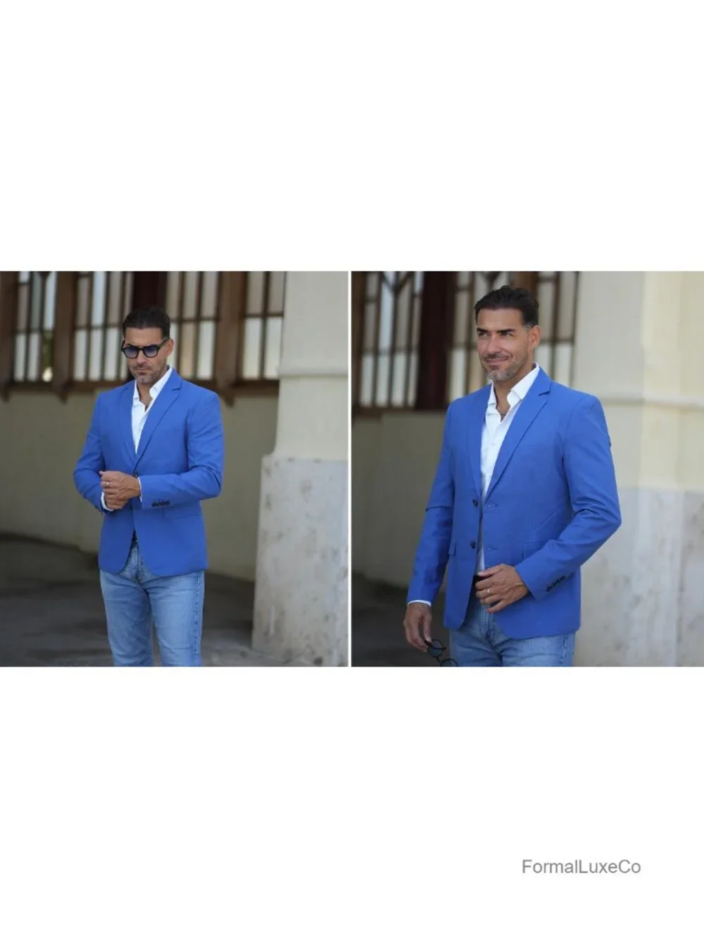 Mens Linen Sport Coat Blazer Lightweight Two Button Casual Wedding Party